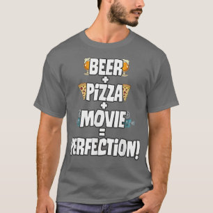 Bier, Pizza, Film is Perfectie T-shirt