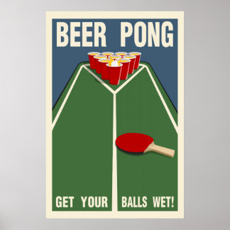 Bier Pong: Haal je ballen nat! Poster