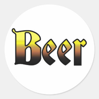 Bier Ronde Sticker