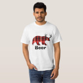 Bier shirt. Grappig geschenk. T-shirt (Voorkant volledig)