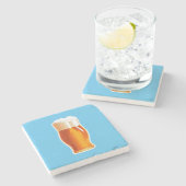 Bier Stenen Onderzetter (Zijkant)