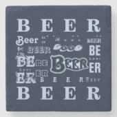 Bier Stenen Onderzetter (Voorkant)