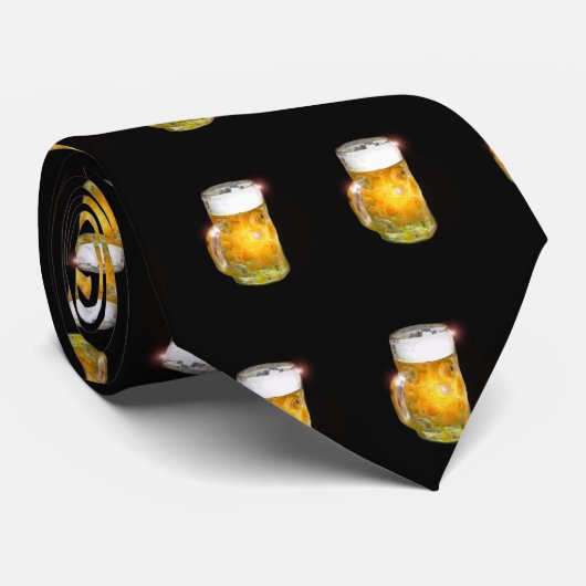 Bier Stropdas (Opgerold)