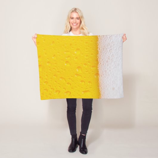 Bier Suds / Bier op Tap Fleece Deken (In situ)