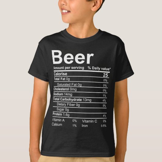 bier t-shirt (Voorkant)