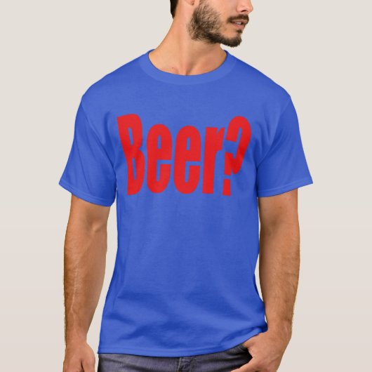 Bier T-shirt (Voorkant)