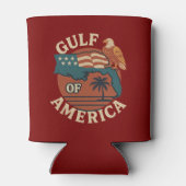 Bier uit de Golf van Amerika Blikjeskoeler (Achterkant)