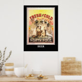 Bier, vers of gekoeld poster (Keuken)