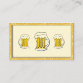 Bier Visitekaartjes (Achterkant)