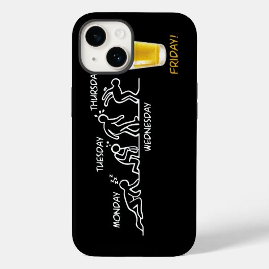 Bier-volutie Case-Mate iPhone Case (Achterkant)