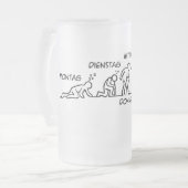 Bier-volutie Matglas Bierpul (Voorkant links)