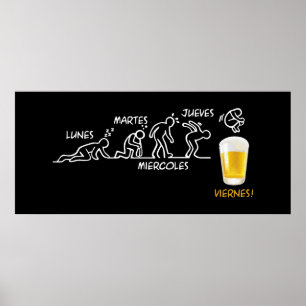 Bier-volutie Poster