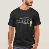 Bier-volutie T-shirt (Voorkant)