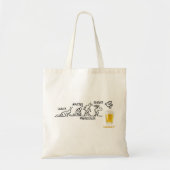 Bier-volutie Tote Bag (Voorkant)