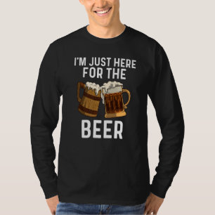 bier voor mannen Vrouwen Drink alcoholhoudende dra T-shirt