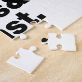 Bier = Water, mout, hop en gist. Legpuzzel (Zijkant)