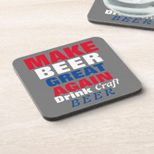 Bier weer geweldig - Rood Wit Blauw Onderzetter