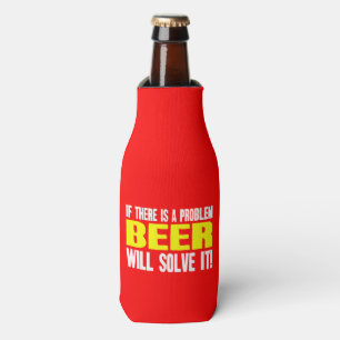 Bier zal het oplossen - fles koeler