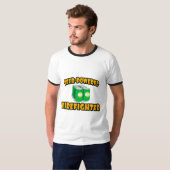Bieraangedreven brandweerman t-shirt (Voorkant volledig)