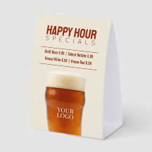 Bierbar of restaurant happy hour specials
