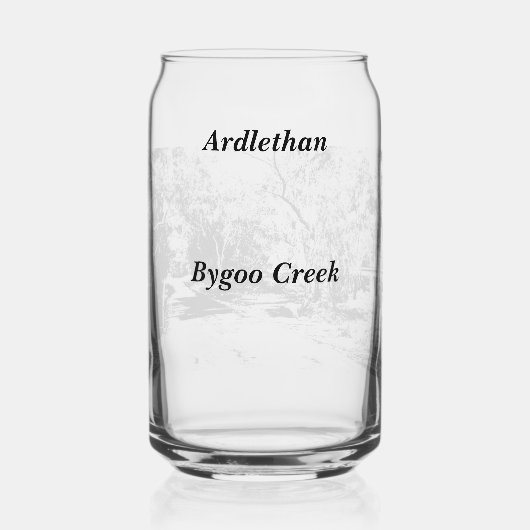 Bierblik glas (Achterkant)