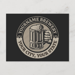 Bierbrouwerij Aangepaste naam Brewery Big Mok Briefkaart