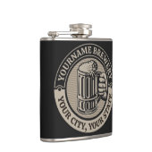 Bierbrouwerij Aangepaste naam Brewery Big Mok Heupfles (Rechts)