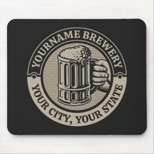 Bierbrouwerij Aangepaste naam Brewery Big Mok Muismat