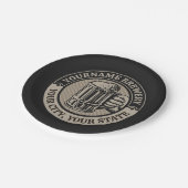 Bierbrouwerij Aangepaste naam Brewery Big Mok Papieren Bordje (Gekanteld)