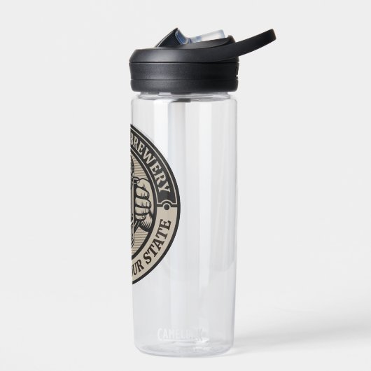 Bierbrouwerij Aangepaste naam Brewery Big Mok Waterfles (Links)