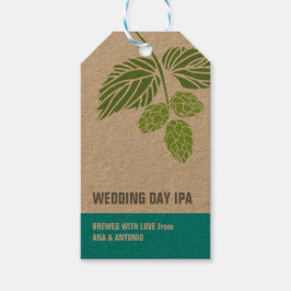 Biercadeau Label, Hops, hangend label Cadeaulabel