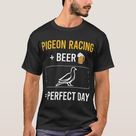 Bierdag duivensport t-shirt (Voorkant)
