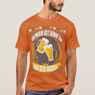 Bierdag Ik kan elke dag drinken Leuk moet zijn T-shirt