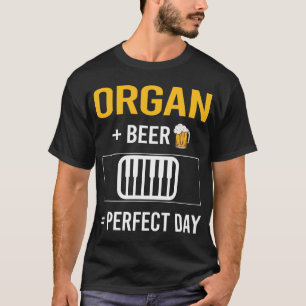 Bierdag orgel organist t-shirt