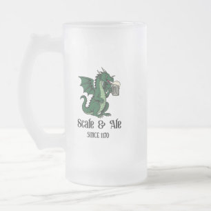 Bierdrinkende Draak Matglas Bierpul