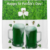 Bière à rideau de douche Saint Patrick (Devant)