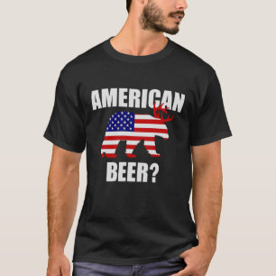 Bière américaine ? T-shirt de cerfs communs