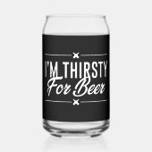 Bière amusante soif de mot art (Verso)