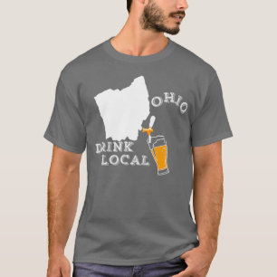 Bière artisanale locale Ohio Boire T-shirt local