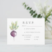 Bière biologique |Veggie Watercolor RSVP (Debout devant)