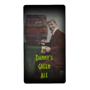 Bière brasserie Étiquette Danny's Green Ale
