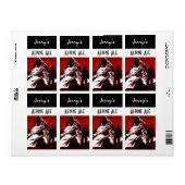 Bière brasserie Étiquette Randonneur alpin Ale (Feuille entière)