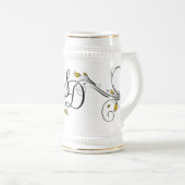 Bière Chope à boire monogrammée (Devant droit)