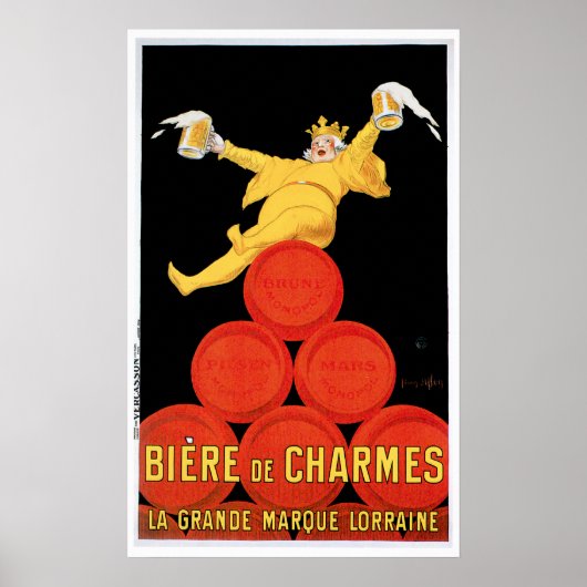 Biere de Charmes  Drink en kunst Poster (Voorkant)