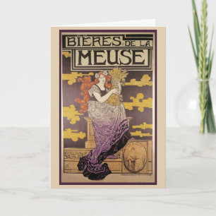 Biere de la Meuse van Marc Auguste Bastard Kaart