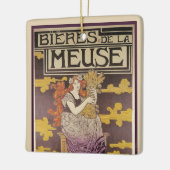 Biere de la Meuse van Marc Auguste Bastard Keramisch Ornament (Links)