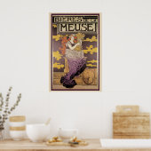 Biere de la Meuse van Marc Auguste Bastard Poster (Keuken)