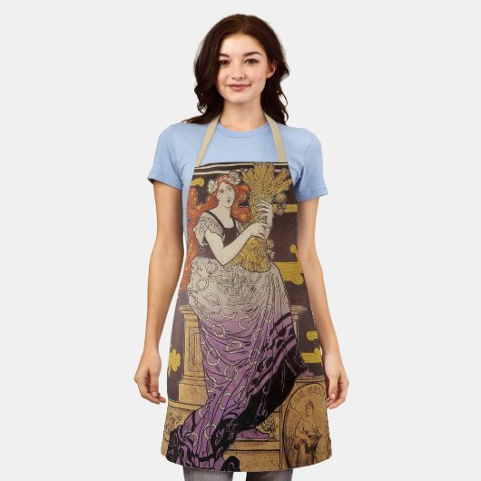 Biere de la Meuse van Marc Auguste Bastard Schort (Gedragen)