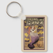 Biere de la Meuse van Marc Auguste Bastard Sleutelhanger (Voorkant)