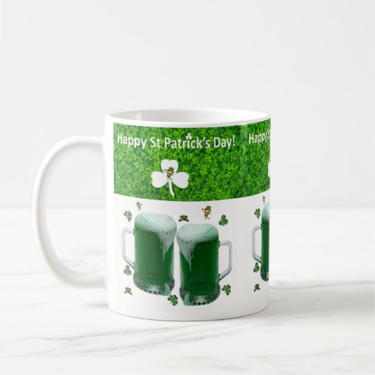 Bière de Mug de la Saint Patrick (Gauche)